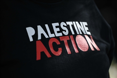 بريطانيا.. محتجون يطالبون برفع الحظر عن "فلسطين أكشن"