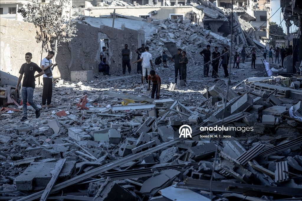 İsrail'in Gazze'ye yönelik saldırıları sürüyor