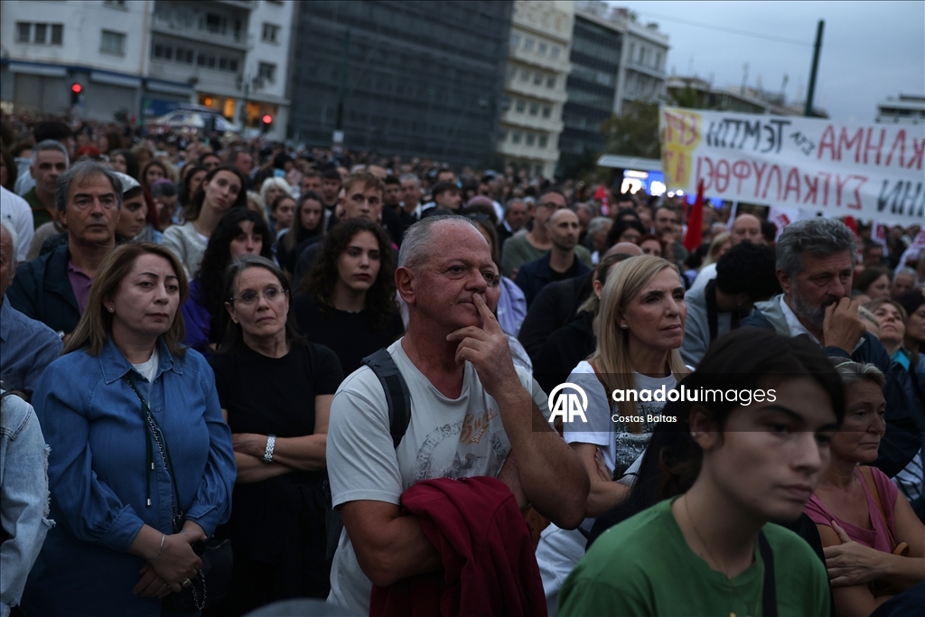В Греции прошли протесты из-за дела о крушении поезда