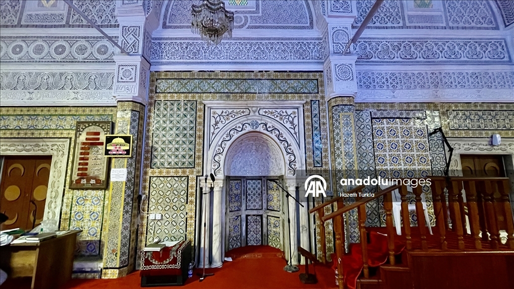 Trablus’taki Osmanlı eseri "Gürcü Cami" eşsiz çini süslemeleriyle zamana meydan okuyor