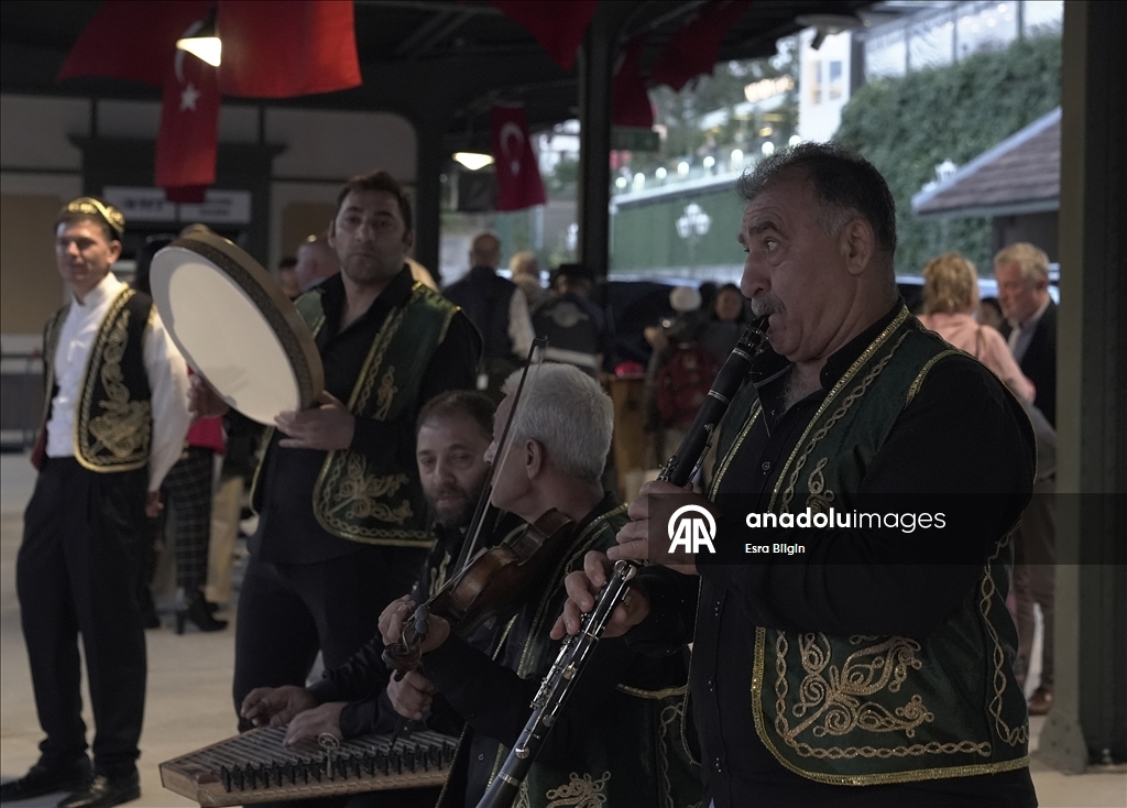 Paris'ten yola çıkan Orient Express, yılın ikinci seferi için İstanbul'a geldi