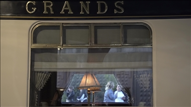Paris'ten yola çıkan Orient Express, yılın ikinci seferi için İstanbul'a geldi