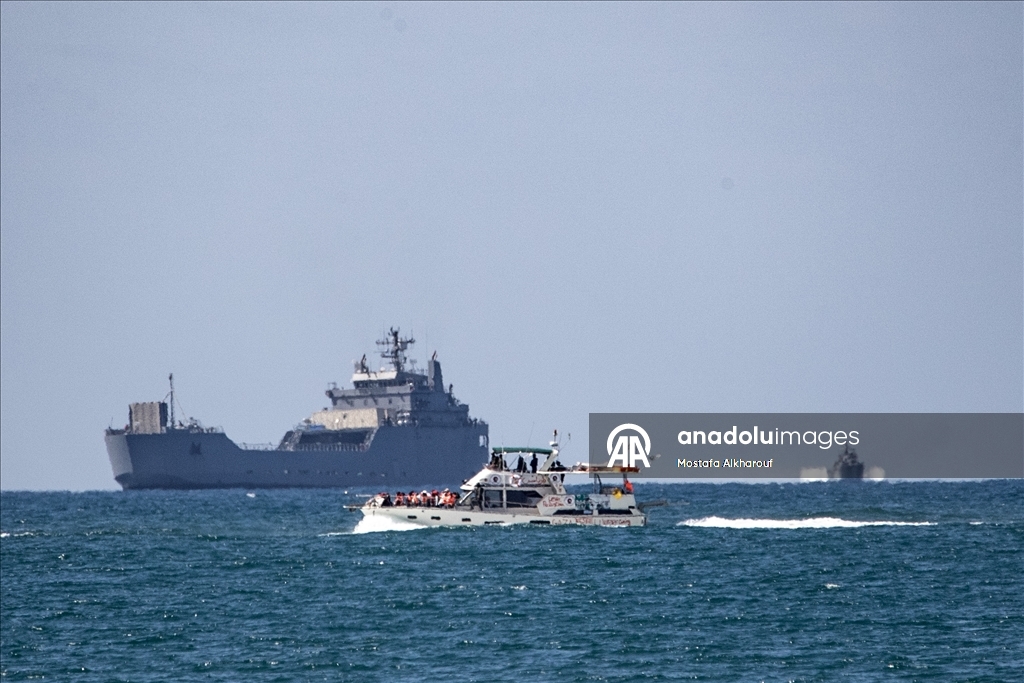 وصول بعض سفن "أسطول الصمود" المحتجزة إلى ميناء أسدود الإسرائيلي