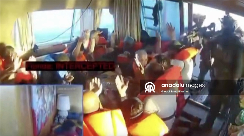 İsrail'in Küresel Sumud Filosu'na saldırısı sürüyor