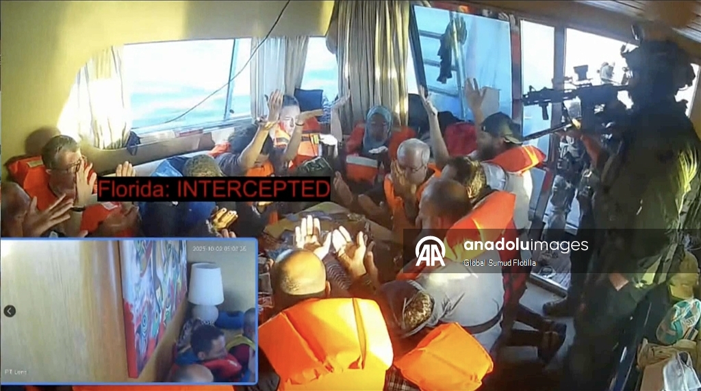 إسرائيل تواصل اعتداءاتها على أسطول الصمود