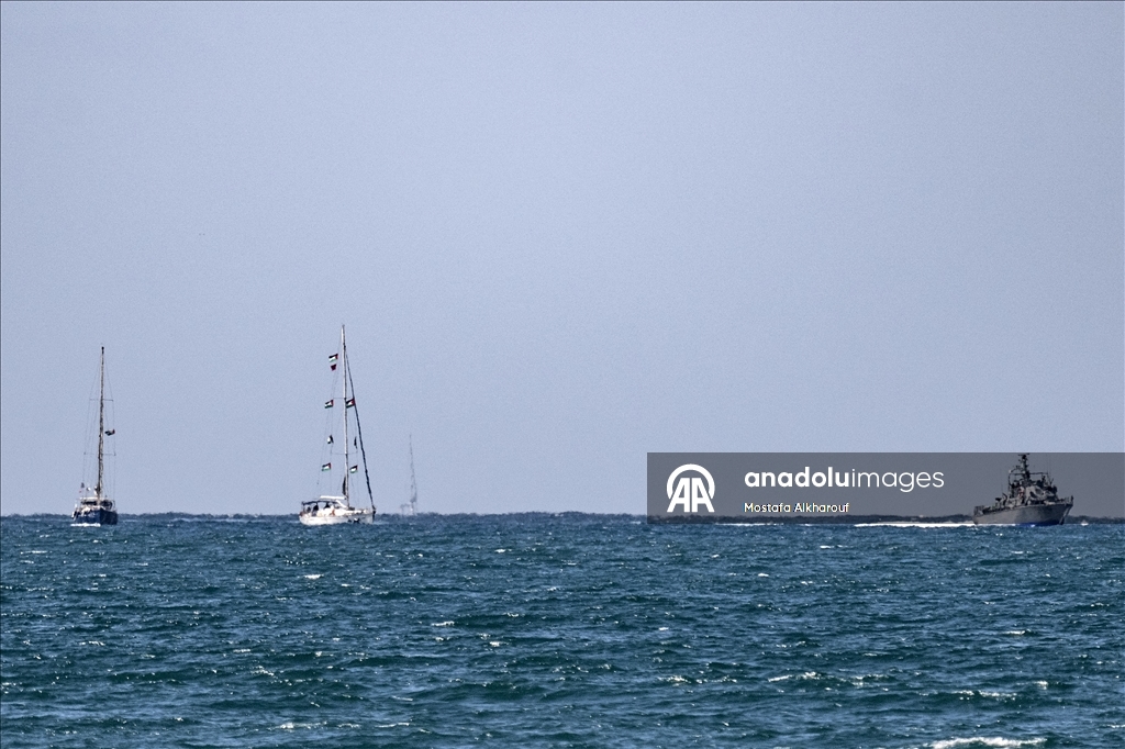 وصول بعض سفن "أسطول الصمود" المحتجزة إلى ميناء أسدود الإسرائيلي