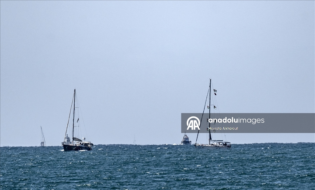 وصول بعض سفن "أسطول الصمود" المحتجزة إلى ميناء أسدود الإسرائيلي