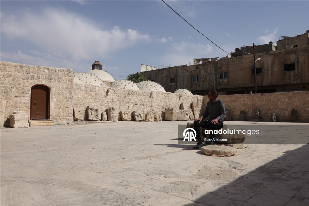 Century-old Ottoman Bathhouse retains its place as part of Manbij's cultural heritage