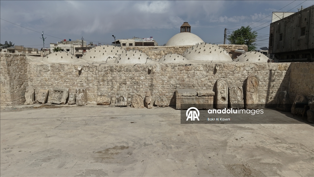 Century-old Ottoman Bathhouse retains its place as part of Manbij's cultural heritage
