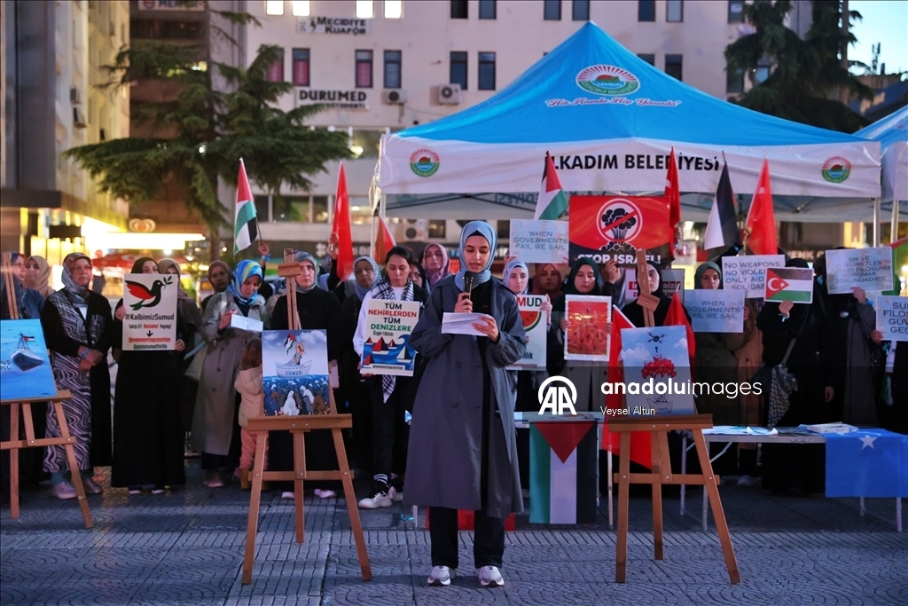 Атака Израиля на флотилию Global Sumud вызвала протесты по всей Турции 10