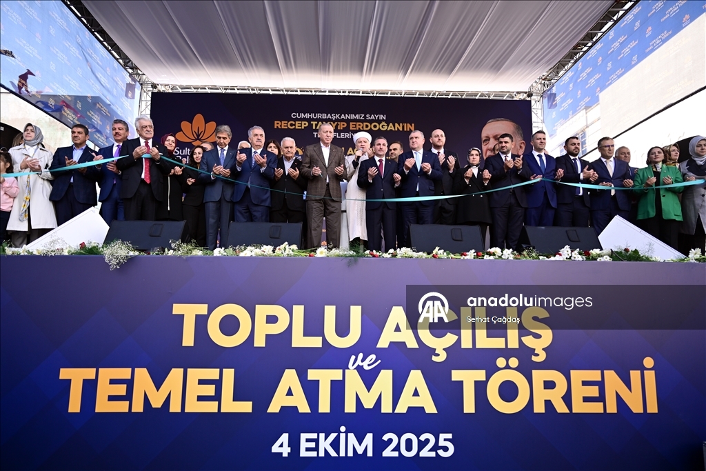 Sultanbeyli Belediyesi Toplu Açılış ve Temel Atma Töreni