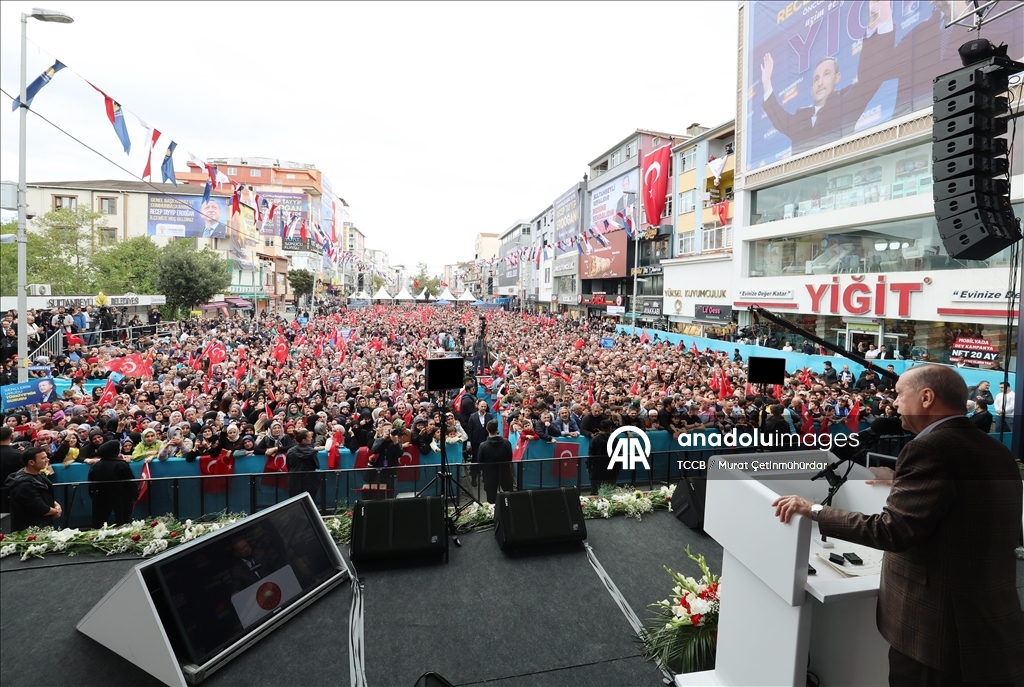 Cumhurbaşkanı ve AK Parti Genel Başkanı Erdoğan, Sultanbeyli Toplu Açılış ve Temel Atma Töreni'ne katıldı