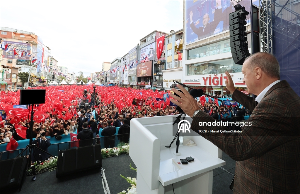 Cumhurbaşkanı ve AK Parti Genel Başkanı Erdoğan, Sultanbeyli Toplu Açılış ve Temel Atma Töreni'ne katıldı