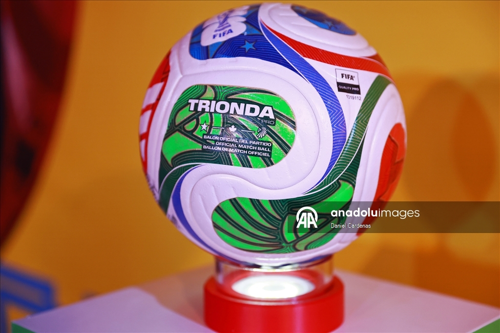 2026 Dünya Kupası’nın resmi topu Trionda Meksika'da tanıtıldı