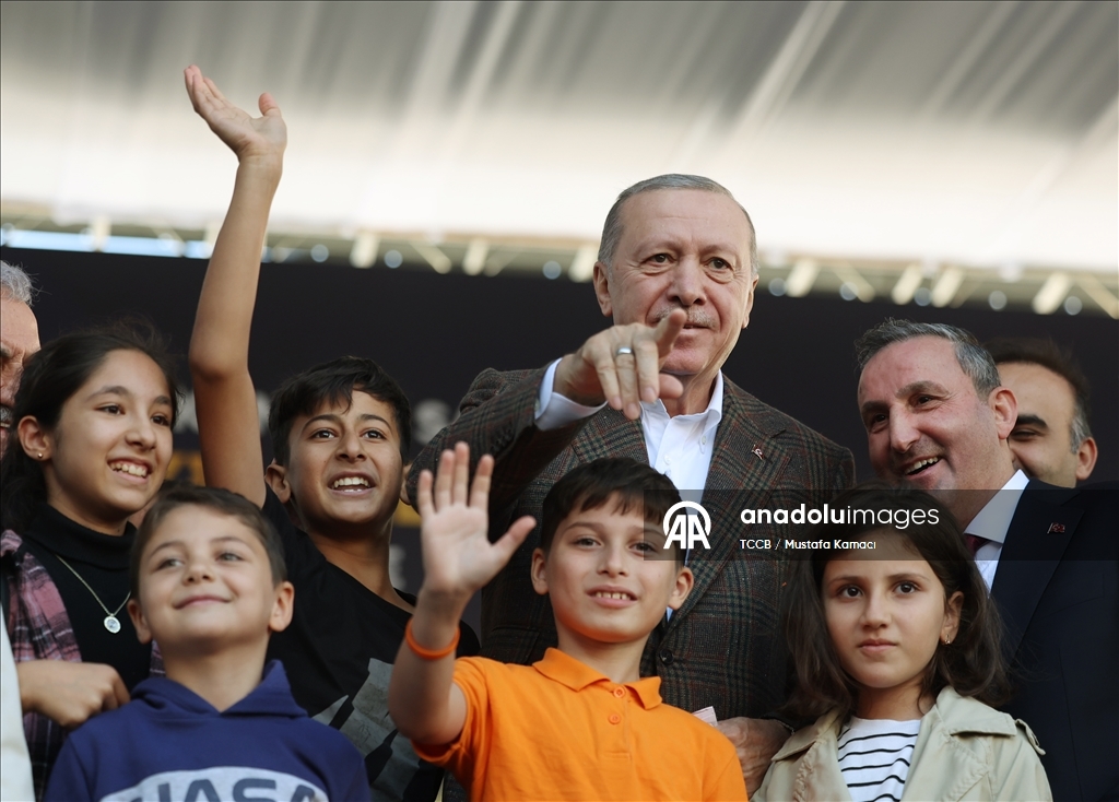 Cumhurbaşkanı ve AK Parti Genel Başkanı Erdoğan, Sultanbeyli Toplu Açılış ve Temel Atma Töreni'ne katıldı