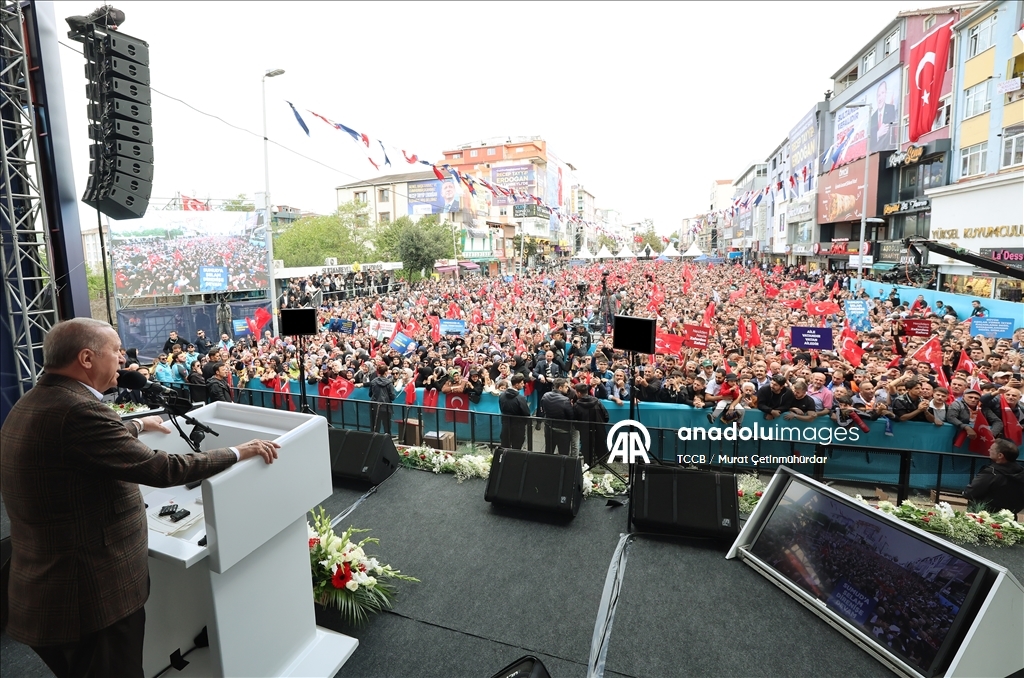 Cumhurbaşkanı ve AK Parti Genel Başkanı Erdoğan, Sultanbeyli Toplu Açılış ve Temel Atma Töreni'ne katıldı
