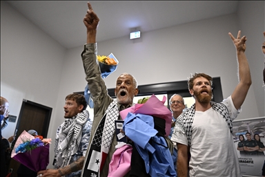 Самолет THY с активистами флотилии Global Sumud на борту приземлился в Стамбуле