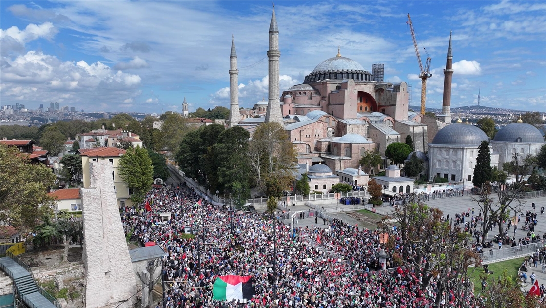 Yurtta, Gazze ve Küresel Sumud Filosu'na destekler devam ediyor