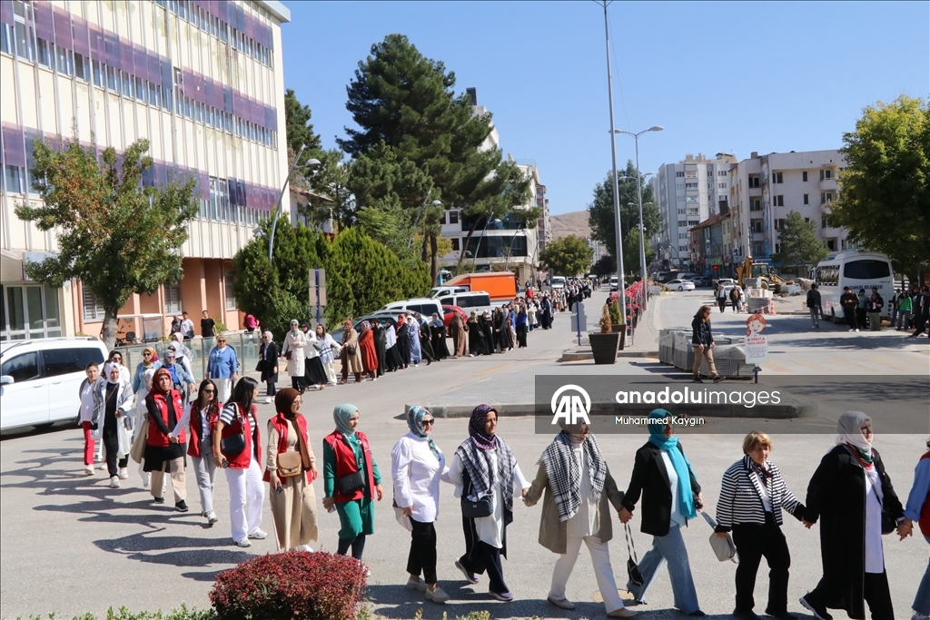 Çankırı'da "Gazze İçin Sessiz Çığlık" programı düzenlendi