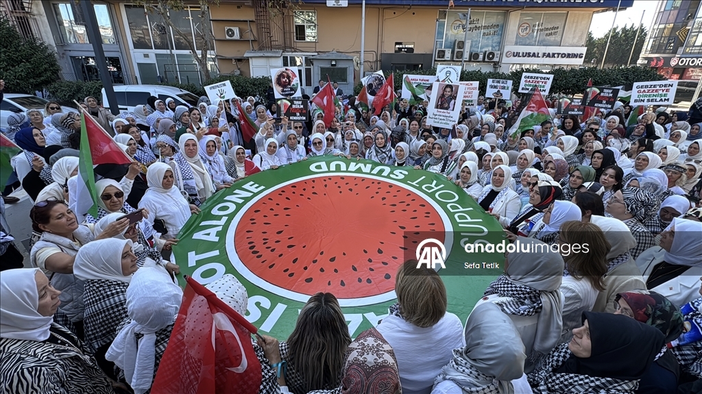 "Gazze İçin Sessiz Çığlık" etkinliği düzenlendi