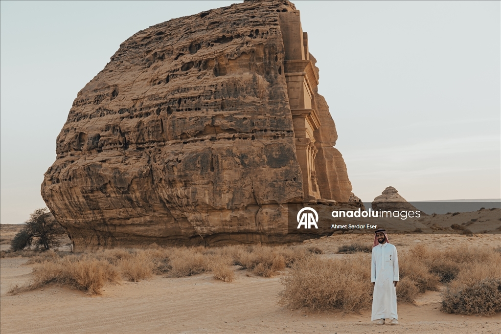 UNESCO World Heritage Mada’in Salih in Saudi Arabia