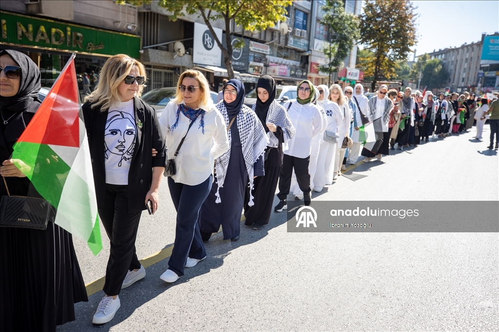 Sakarya'da AK Parti'li kadınlar Gazze'nin "sesi" oldu
