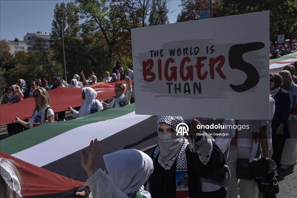 Ankara'da "Gazze İçin Sessiz Çığlık" etkinliği düzenlendi