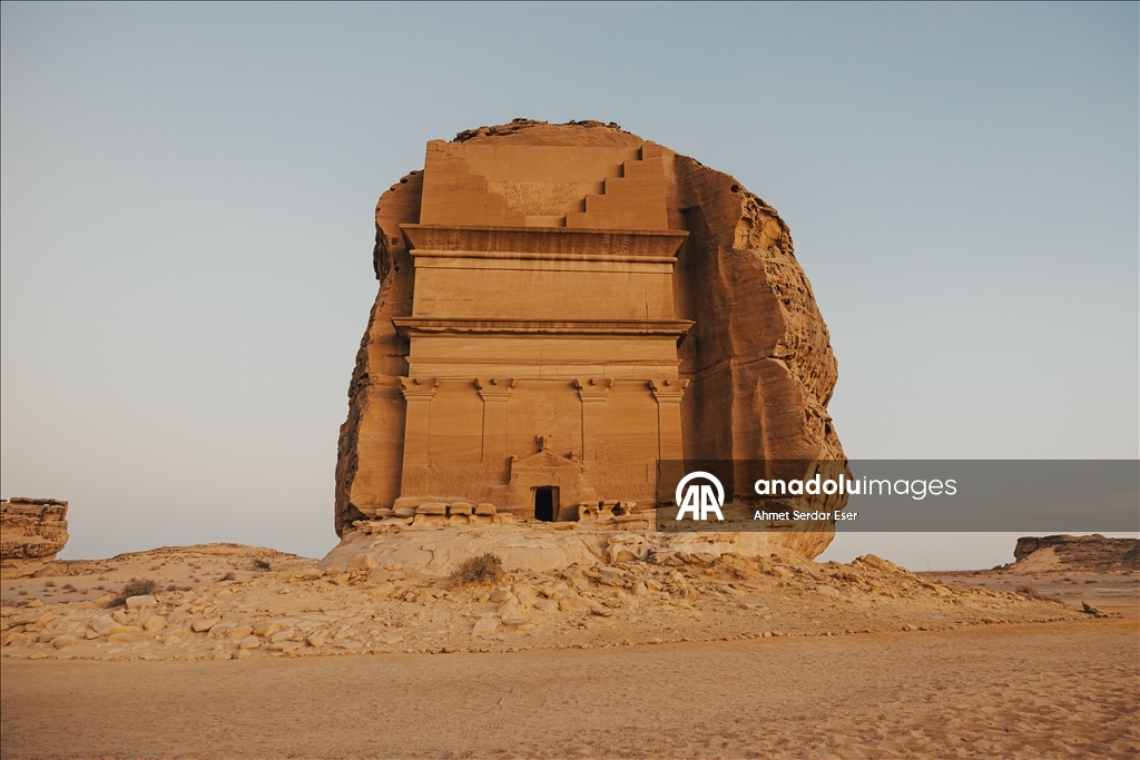 UNESCO World Heritage Mada’in Salih in Saudi Arabia