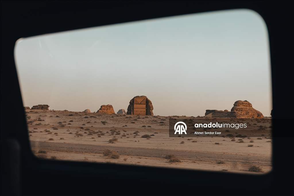 UNESCO World Heritage Mada’in Salih in Saudi Arabia