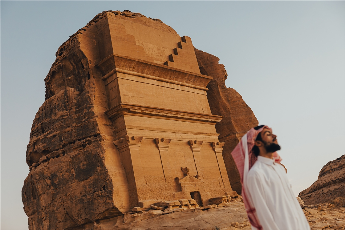  UNESCO World Heritage Mada’in Salih in Saudi Arabia