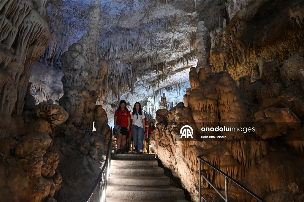 Jeita Grotto Cave in Lebanon's Jeita