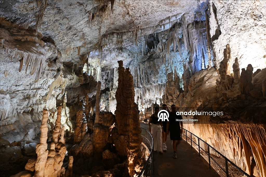 Jeita Grotto Cave in Lebanon's Jeita