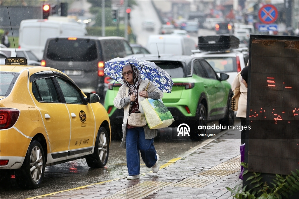 Bursa'da sağanak