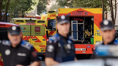 İspanya'nın başkenti Madrid’de, tarihi şehir merkezinde bina çöktü