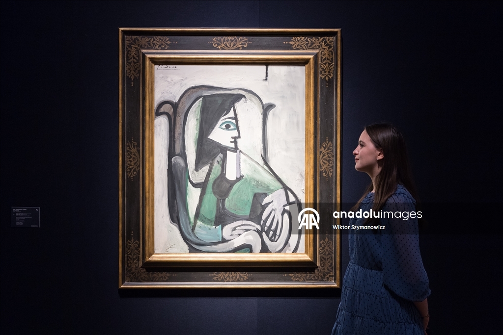 Londra'daki Christie's Müzayede Evi'nde 20-21. Yüzyıl tabloları açık artırmaya çıkıyor 