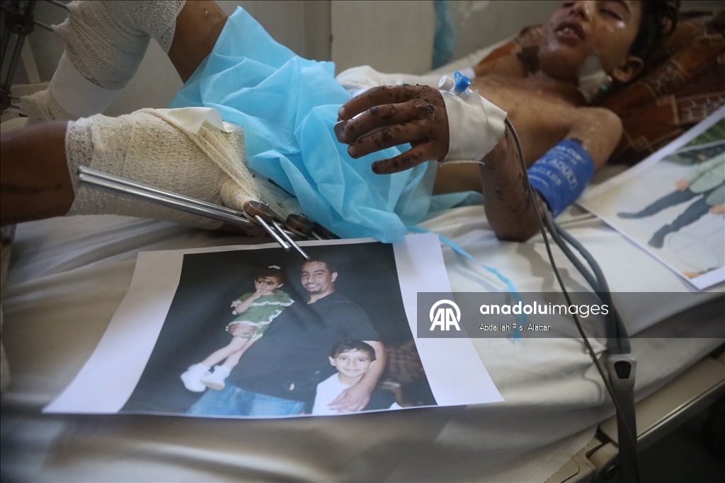 İsrail, 10 yaşındaki Gazzeli çocuk Muhammed'i yetim ve öksüz bıraktı