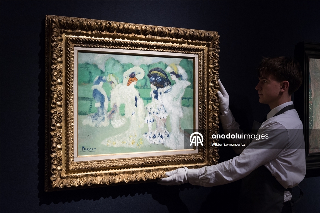 Londra'daki Christie's Müzayede Evi'nde 20-21. Yüzyıl tabloları açık artırmaya çıkıyor 