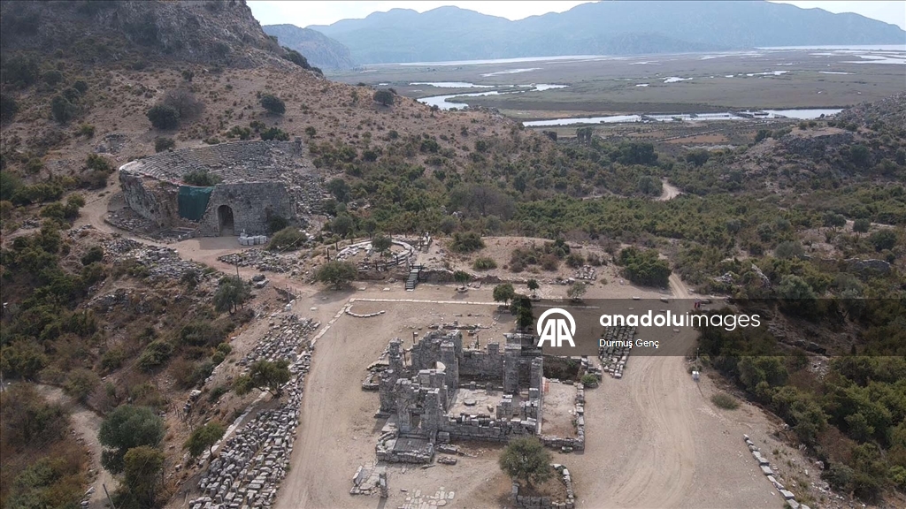 Kaunos Antik Kenti'ndeki kazılarda kilise bulundu