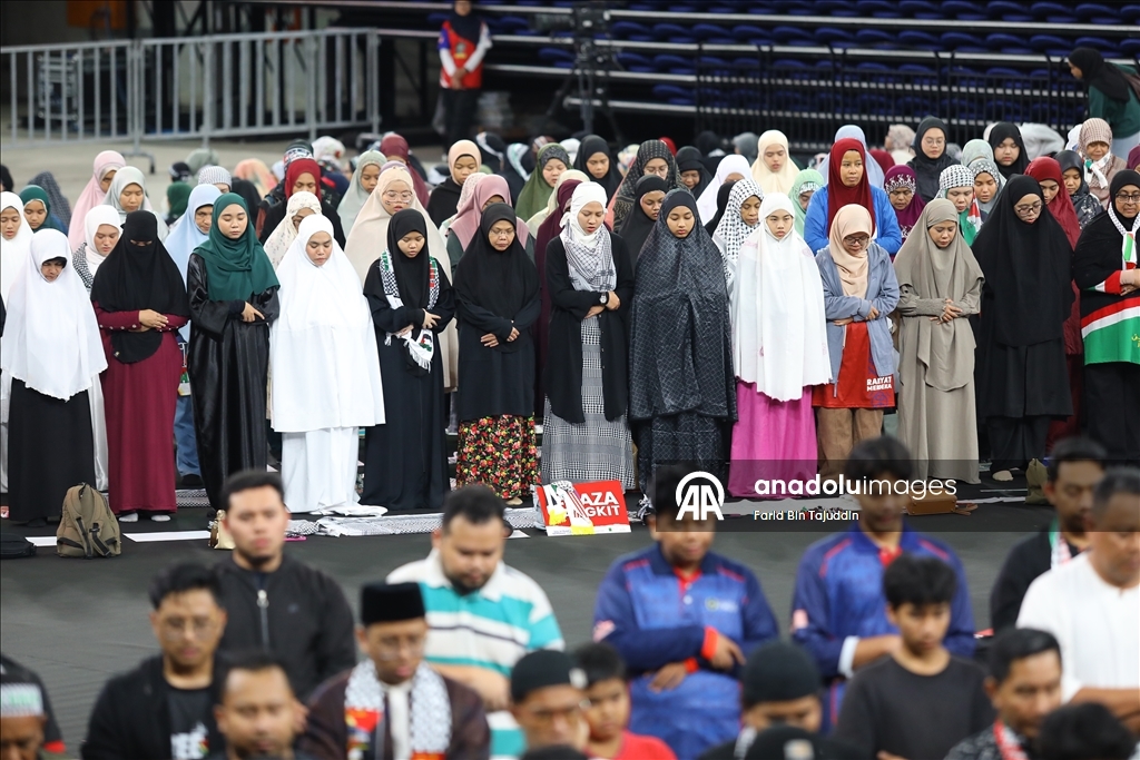 Solidarity rally with Gaza in Malaysia