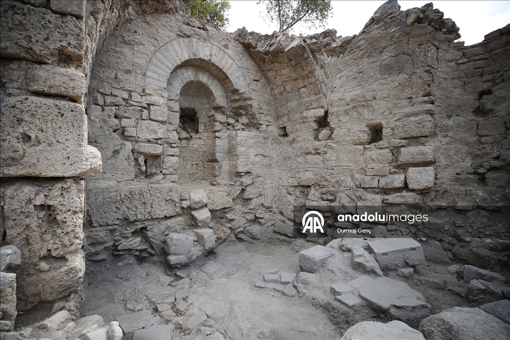 Kaunos Antik Kenti'ndeki kazılarda kilise bulundu