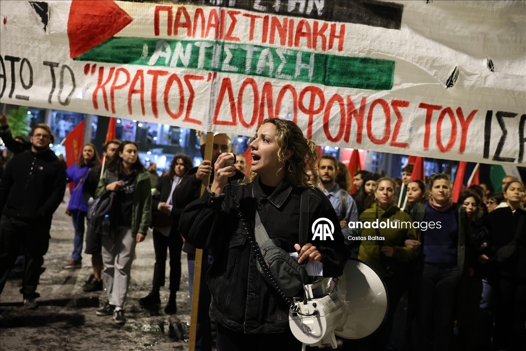 Акции солидарности с Палестиной проходят по всему миру 42