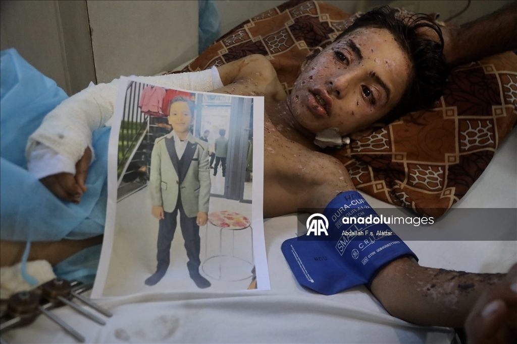  İsrail, 10 yaşındaki Gazzeli çocuk Muhammed'i yetim ve öksüz bıraktı