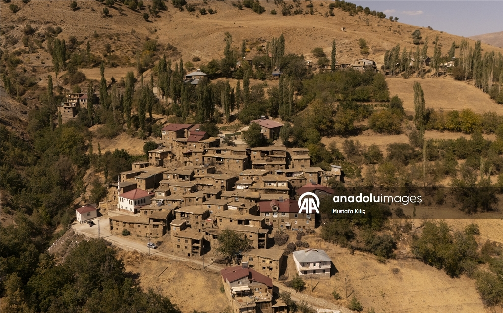 Bitlis’in Hizan ilçesinde yüzyıllara meydan okuyan taş evler