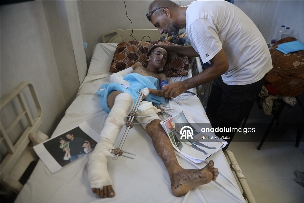 İsrail, 10 yaşındaki Gazzeli çocuk Muhammed'i yetim ve öksüz bıraktı