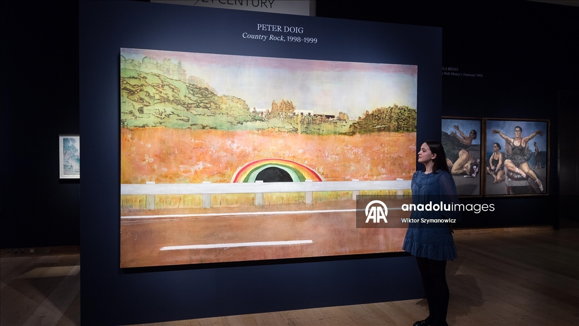 Londra'daki Christie's Müzayede Evi'nde 20-21. Yüzyıl tabloları açık artırmaya çıkıyor 