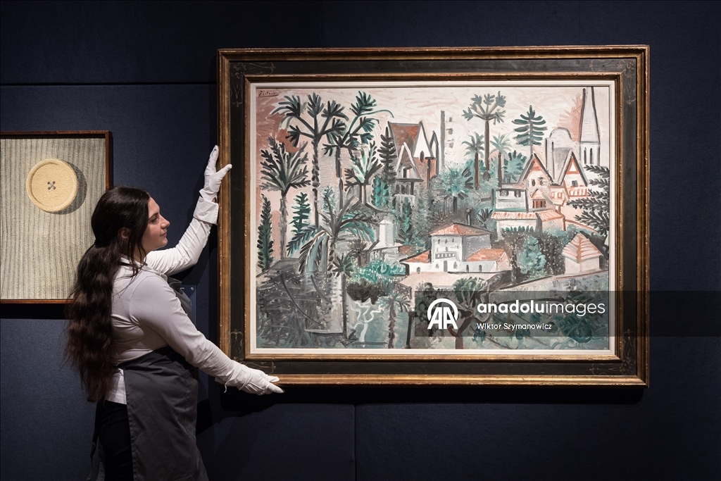 Londra'daki Christie's Müzayede Evi'nde 20-21. Yüzyıl tabloları açık artırmaya çıkıyor 