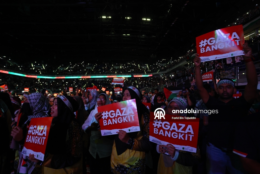 Solidarity rally with Gaza in Malaysia