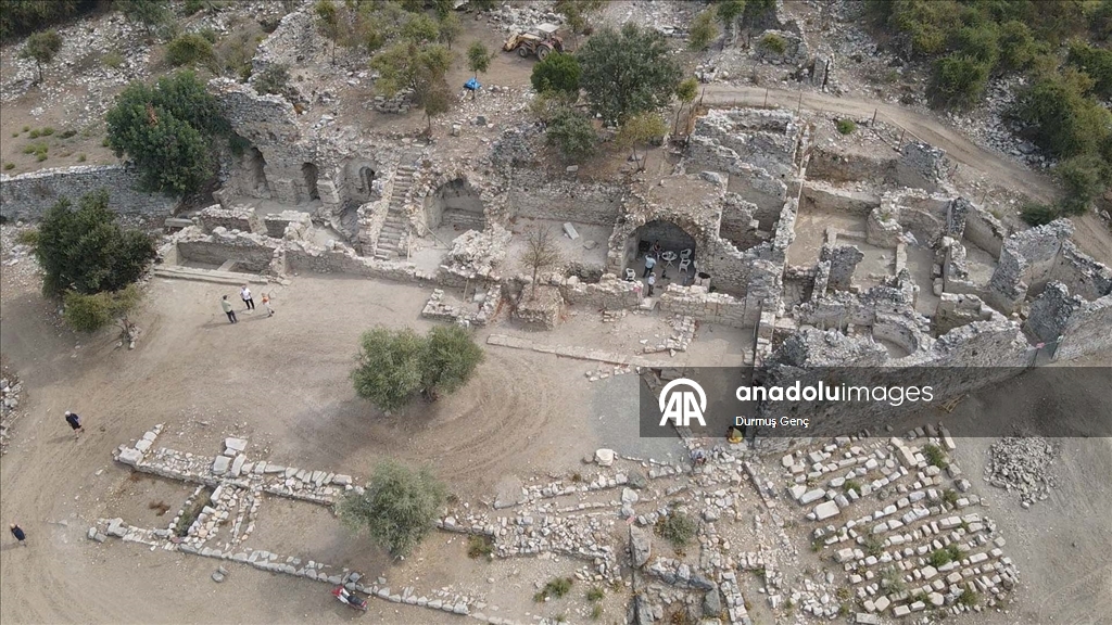 Kaunos Antik Kenti'ndeki kazılarda kilise bulundu