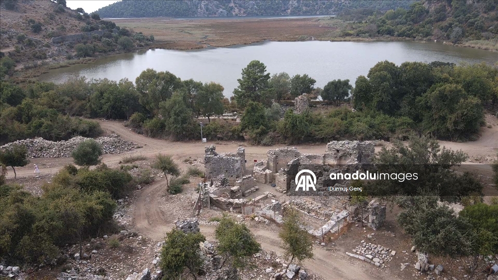 Kaunos Antik Kenti'ndeki kazılarda kilise bulundu