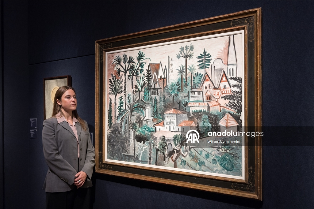 Londra'daki Christie's Müzayede Evi'nde 20-21. Yüzyıl tabloları açık artırmaya çıkıyor 